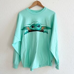 Star Wars Mandalorian Baby Yoda Disney Green Spirit Jersey
